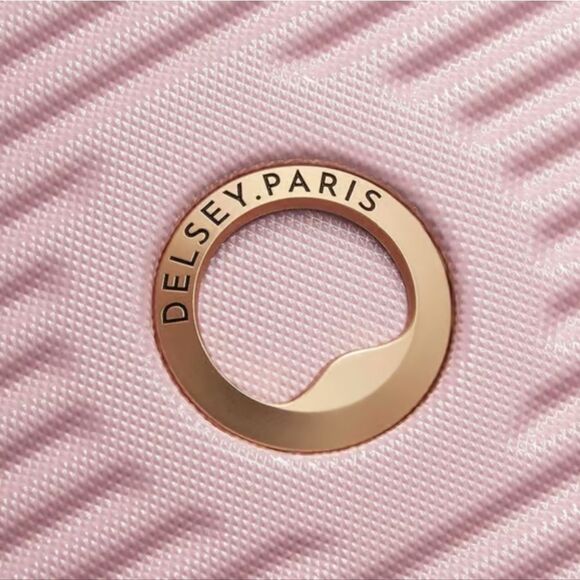 Delsey Paris Freestyle 24" Hard Side Spinner Luggage- Peony - Picture 3 of 14